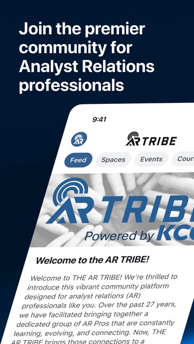 The AR Tribe iPhone screenshot 1 - Social Networking app