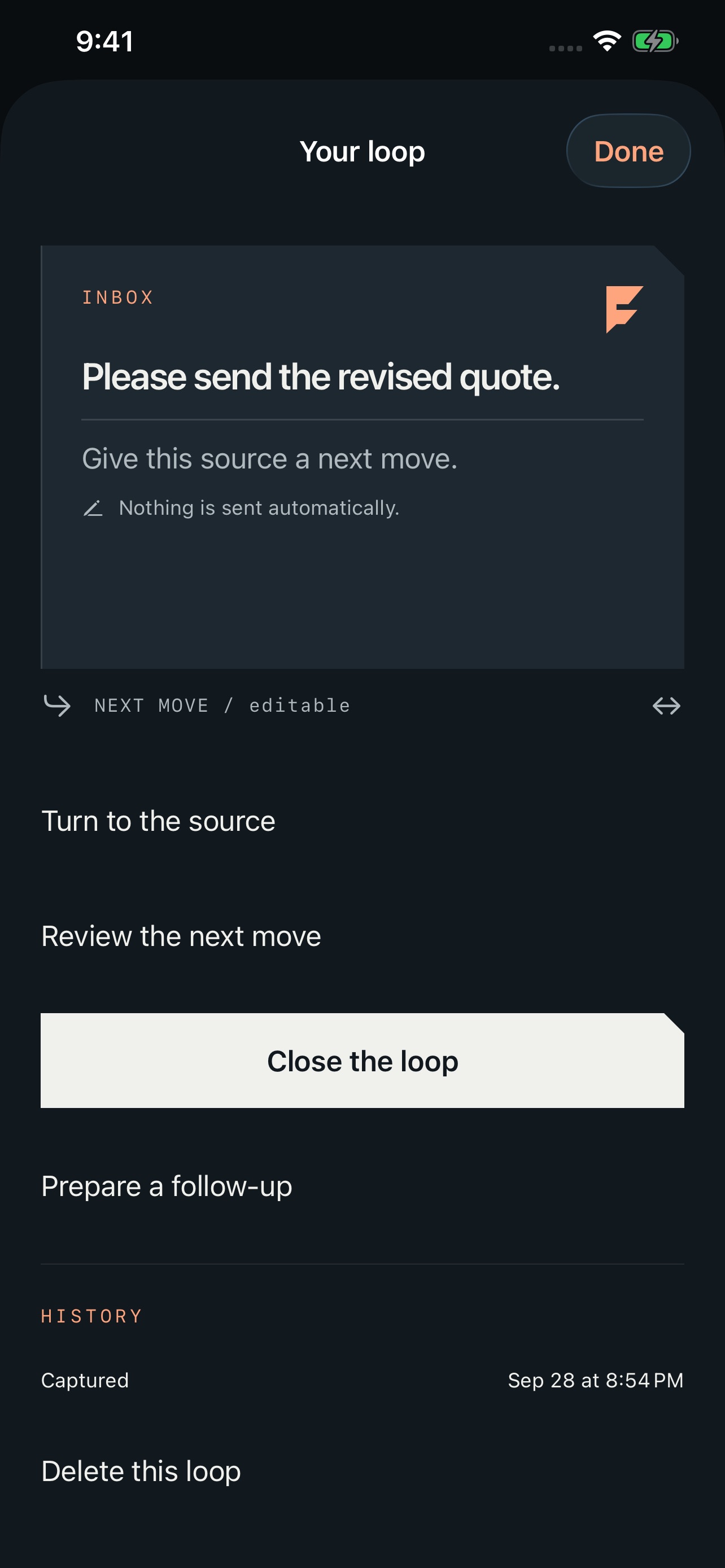 Screenshot 2 of Foldue: Close the Loop