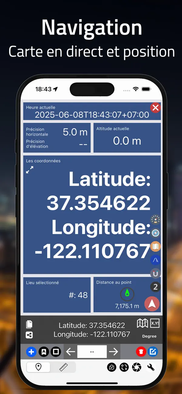 Screenshot #1 pour Coordinates – Convert. GPS