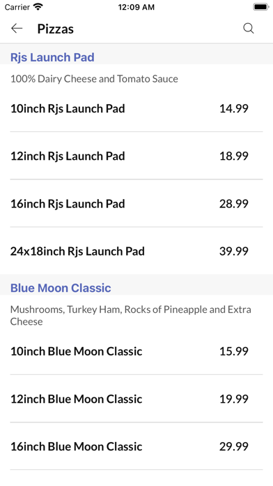 Rocket Joes Pizza Cardiff Screenshot