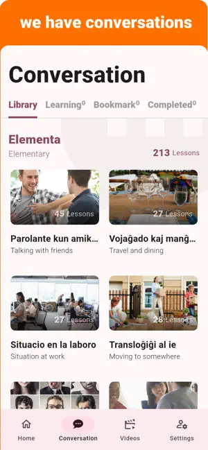 Esperanto - Listening Speaking screenshot 2