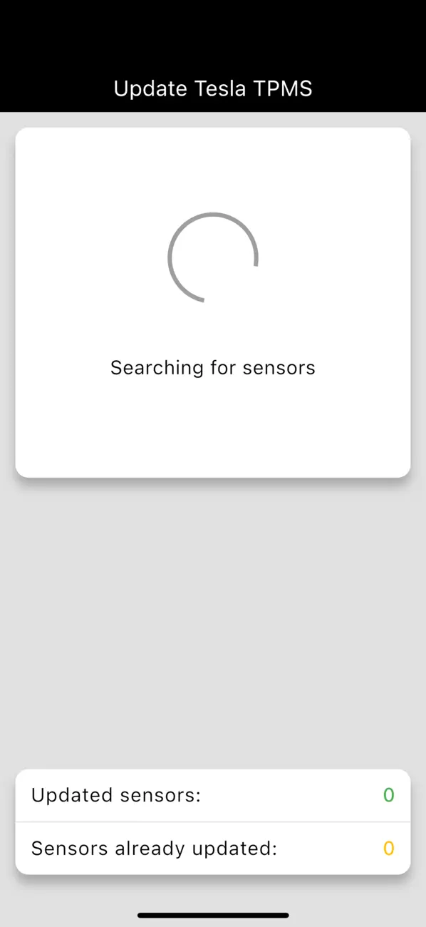 #1. Update TPMS (iOS) Ved: Neosens GmbH