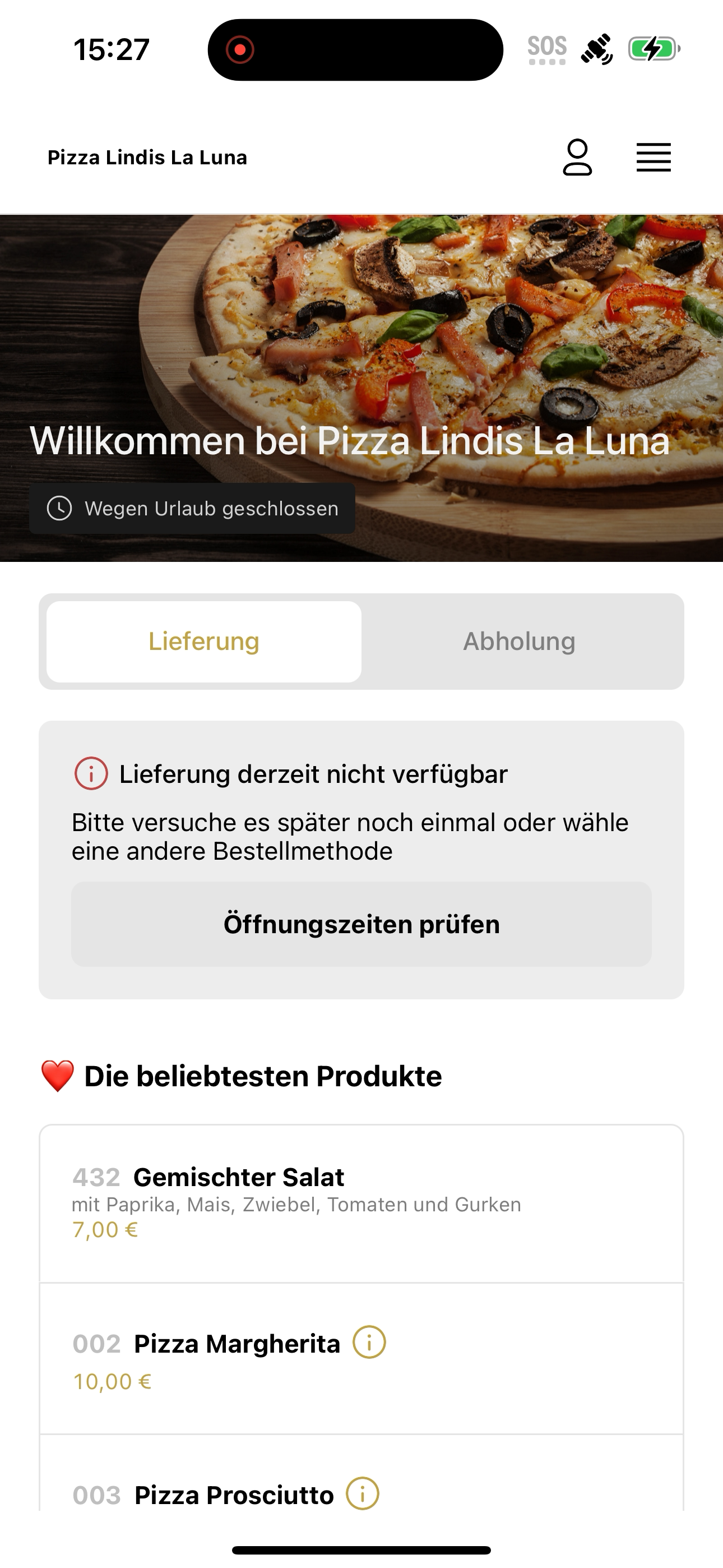 Pizza Lindis La Luna screenshot 6