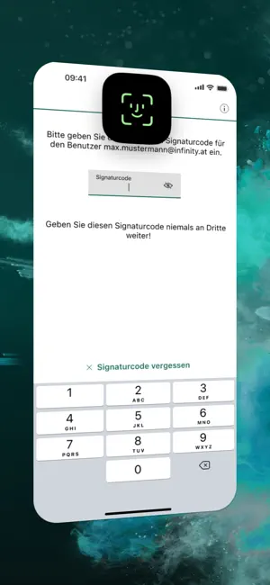 HYPO INFINITY Signatur screenshot 1