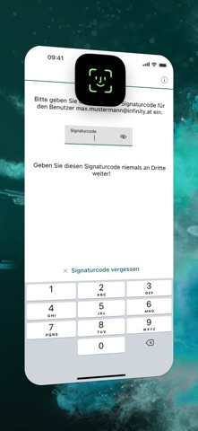 HYPO INFINITY Signatur screenshot