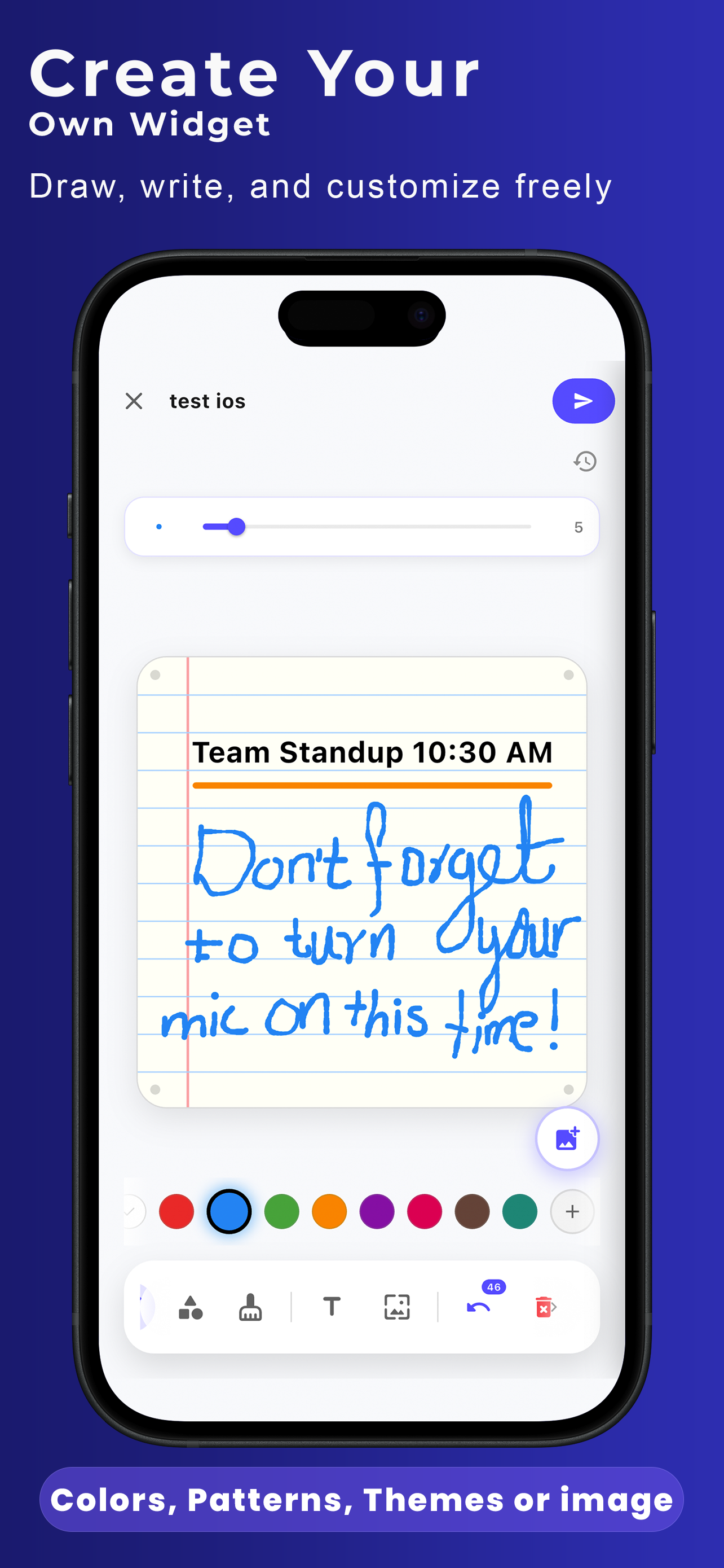 Drawget: Shared Drawing Widget