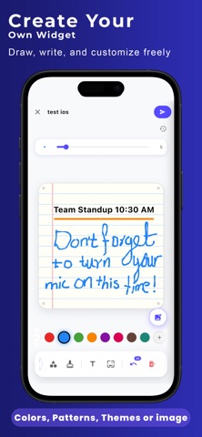 Drawget: Shared Drawing Widget screenshot
