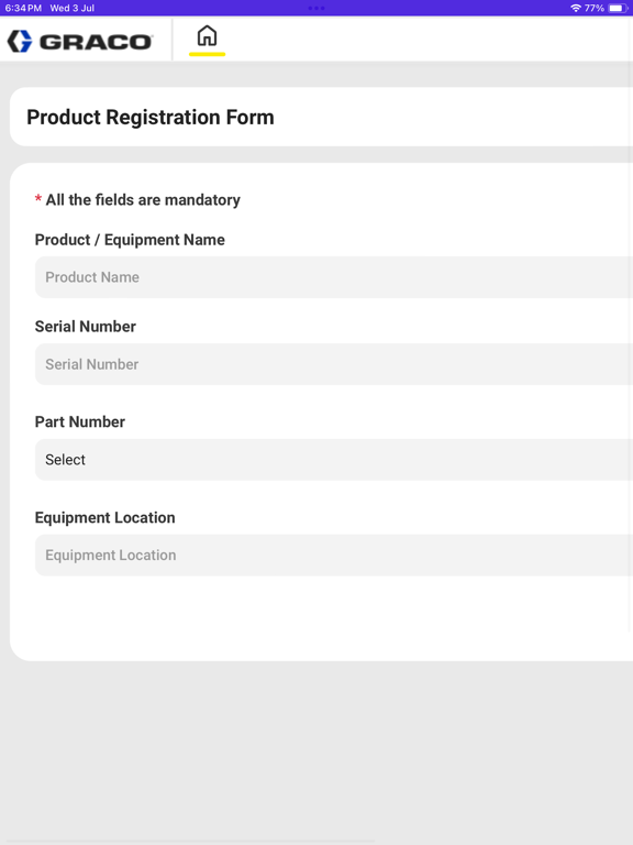 Optiviti iPad screenshot