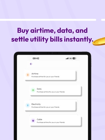 Zedvance Business iPad screenshot