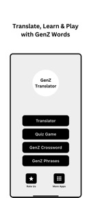 GenZ Slang Translator & Quiz screenshot