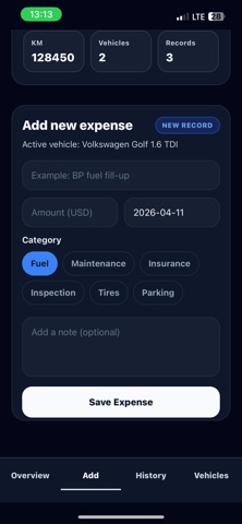 Vehicle Ledger App Store preview screenshot 3