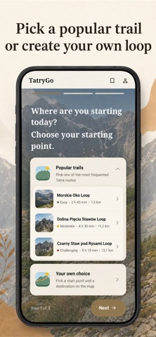 TatryGo – Trail Planner Screenshot 1 of 5