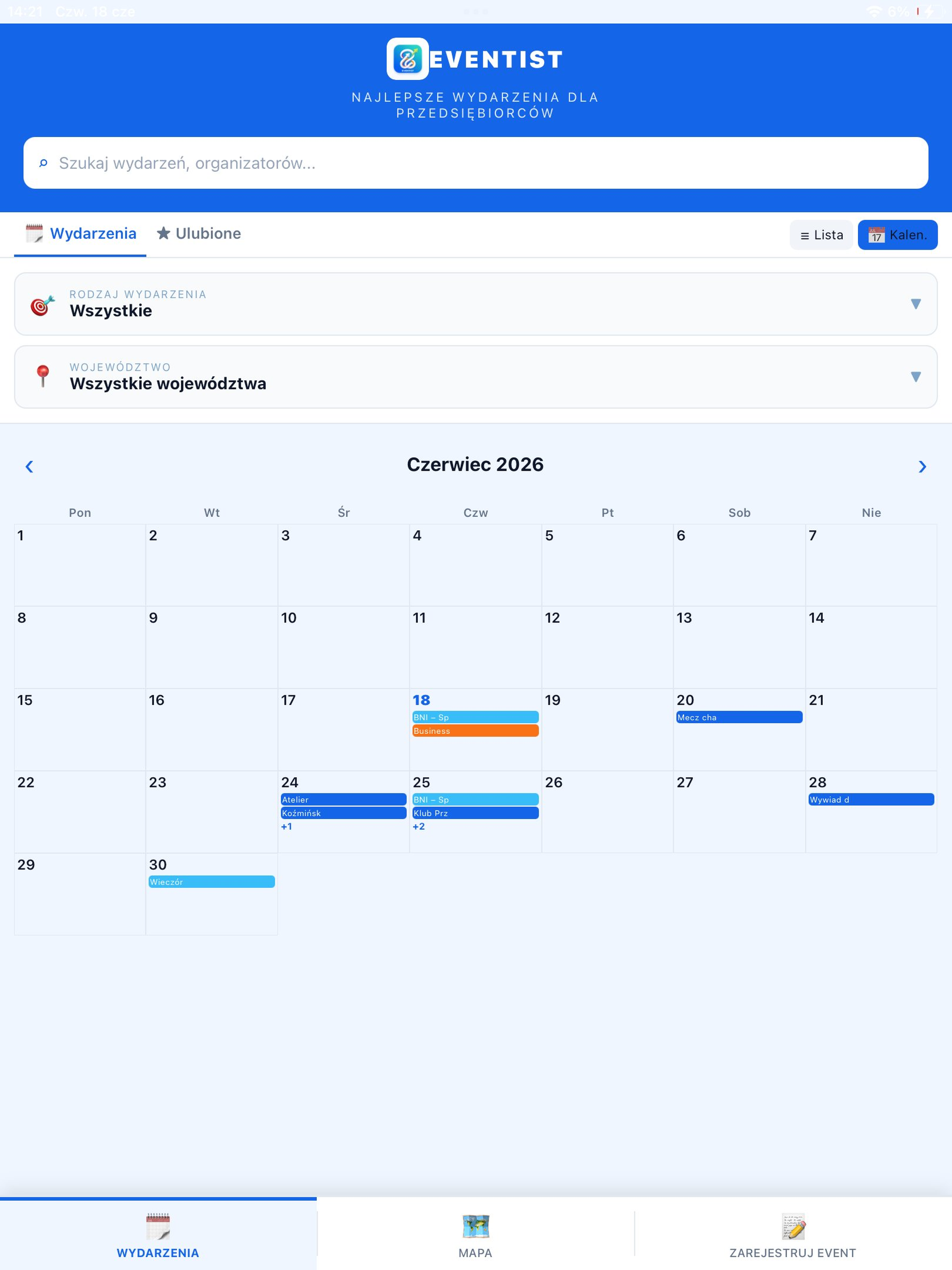 EVENTIST screenshot 8