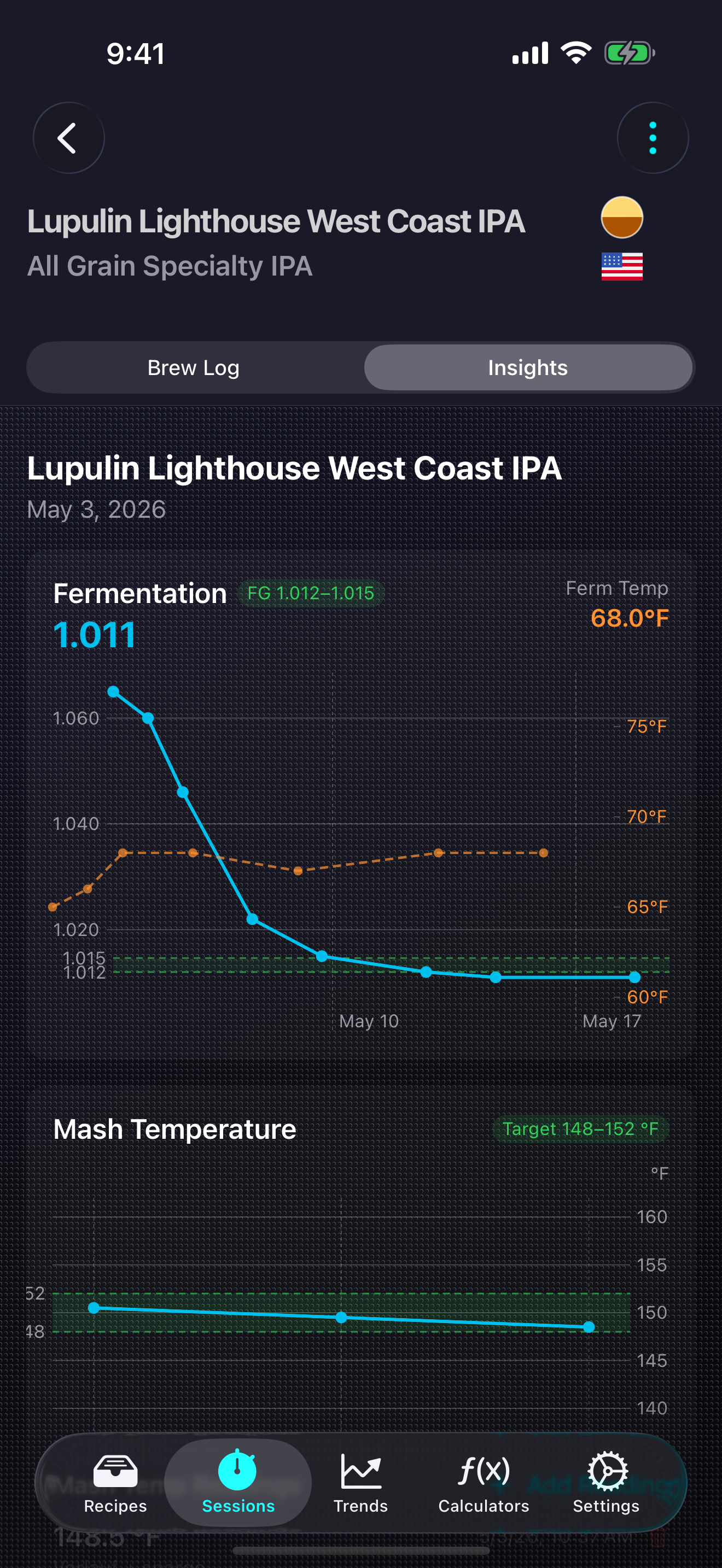 Sparj: Homebrewing screenshot 5