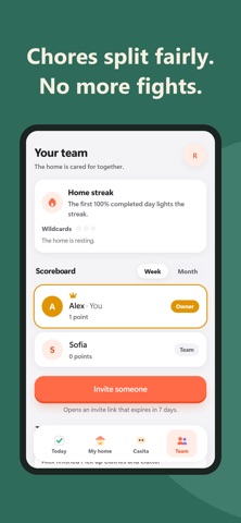 Comfo: Chore Tracker & Plan Screenshot 3 of 5