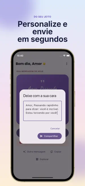 Bom Dia, Meu Amor screenshot 2
