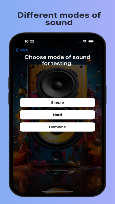 Wave: Clean test for speakers Screenshot