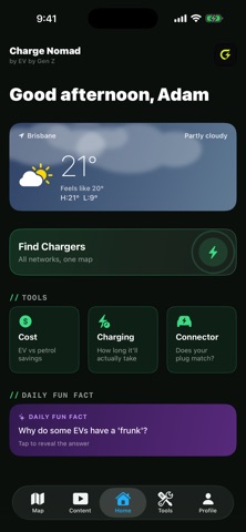 Charge Nomad iPhone screenshot 1