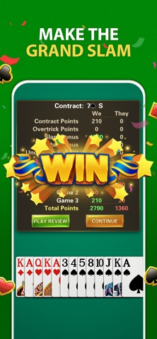 Bridge - Classic Card Game iPhone screenshot