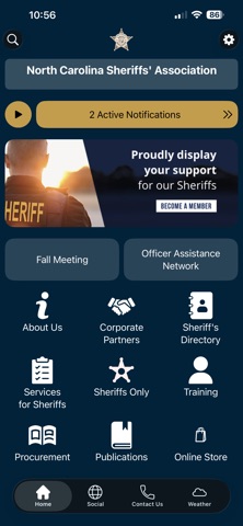 North Carolina Sheriffs' Assoc Screenshot 1 of 3
