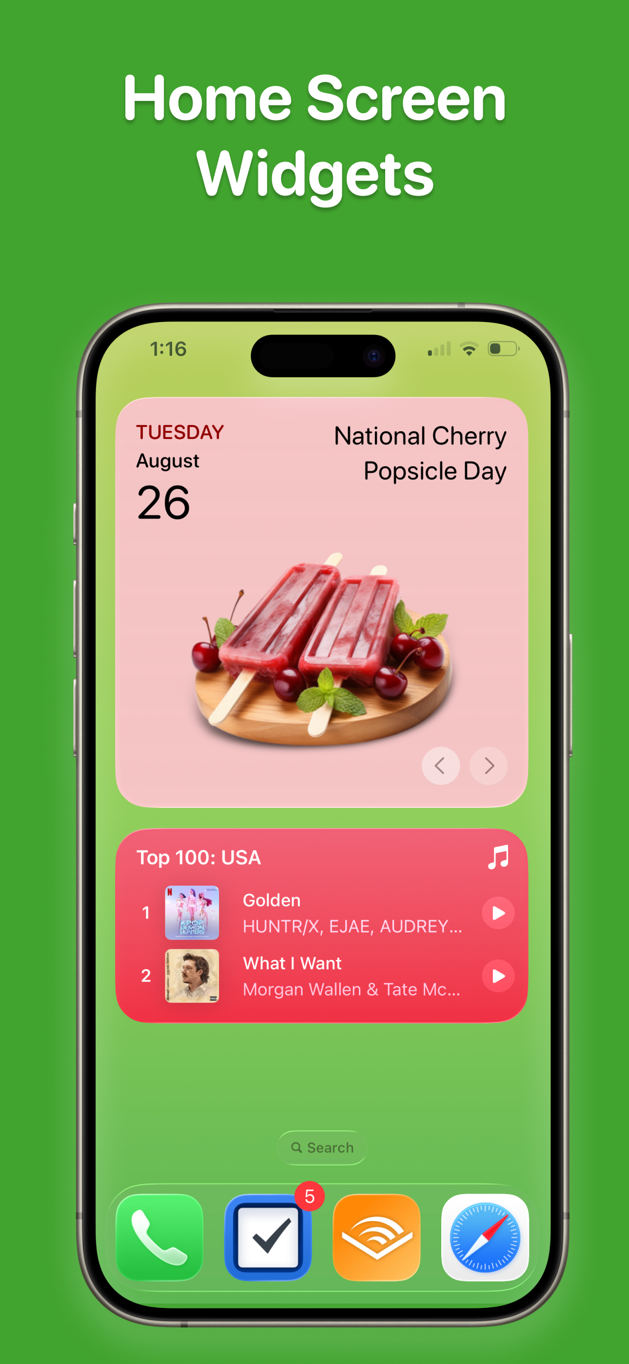 Food Holidays Calendar