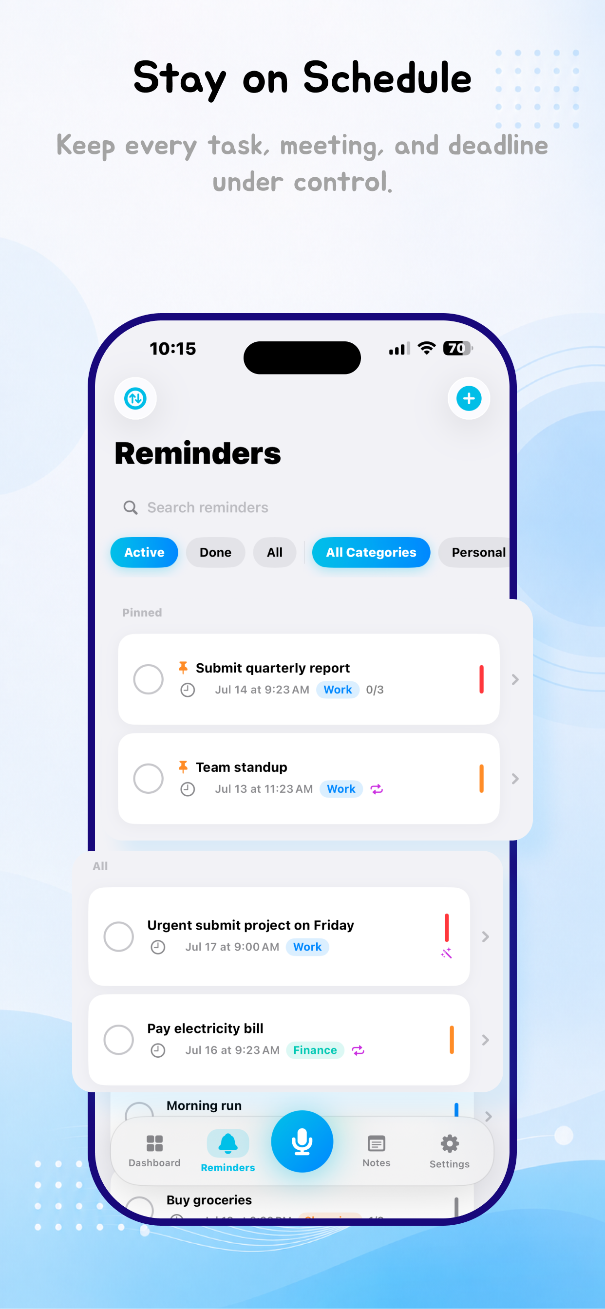 AI Reminder: Voice To Do List screenshot 3