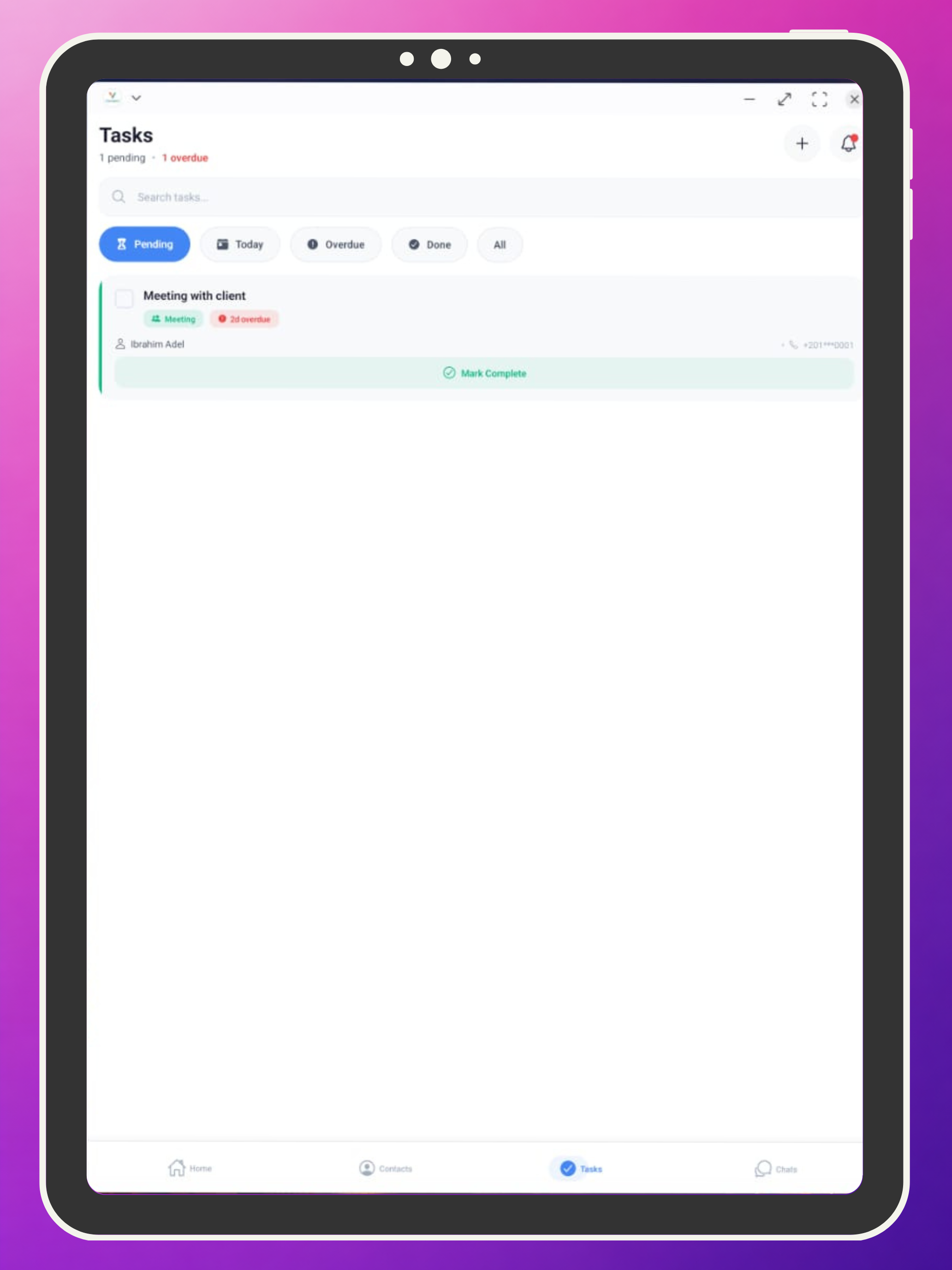 V Connect CRM