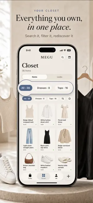 Megu: AI Closet & Planner screenshot 2