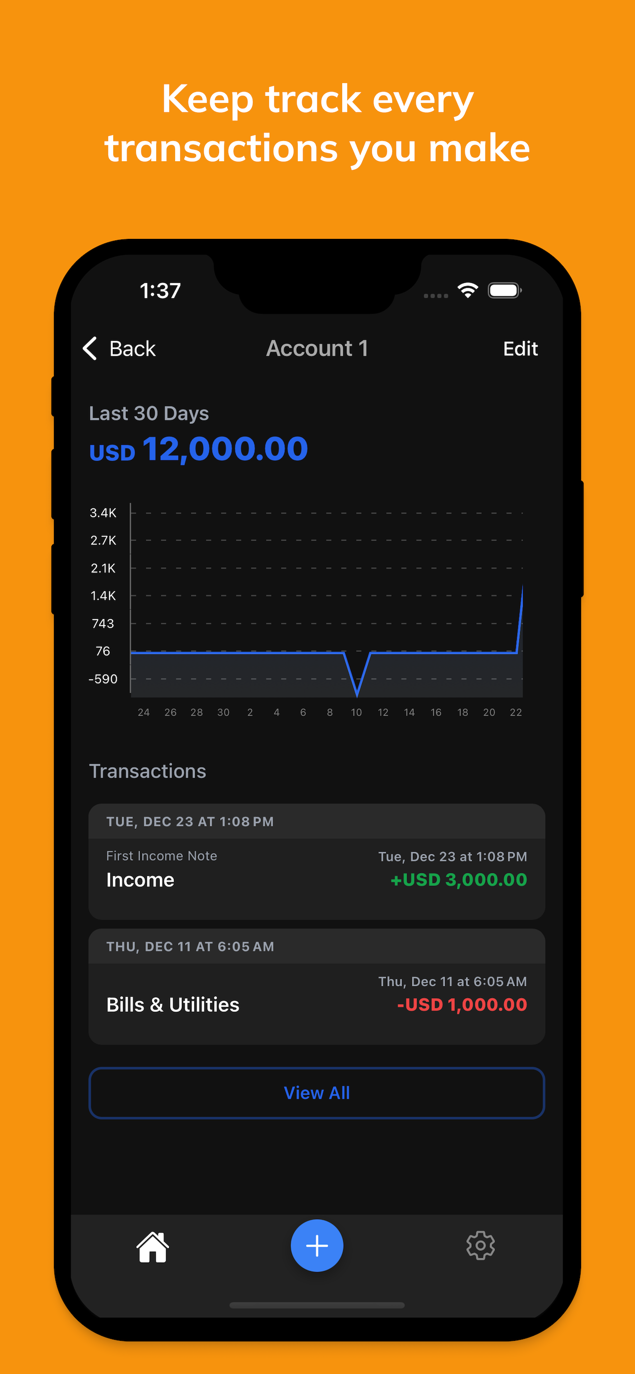 FreeBudget: Budget Tracker
