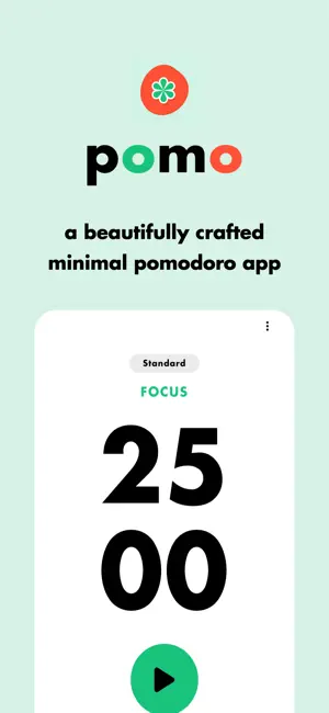 pomo - minimal pomodoro app screenshot 1