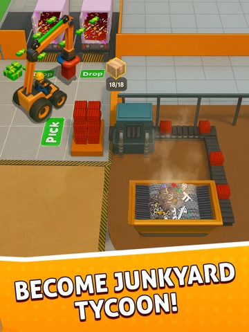 Junkyard City Scrap Tycoon iPad screenshot