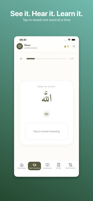 Mana: Learn Quranic Arabic Screenshot 3 of 8