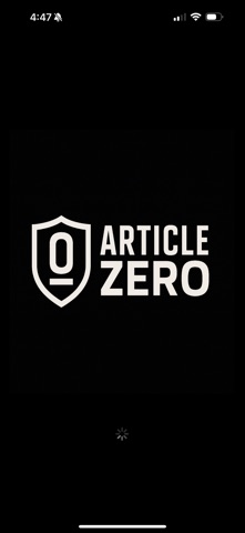 Article Zero screenshot