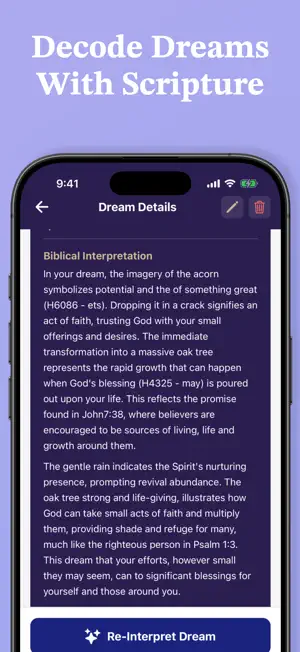 Prayer Loop Dream Interpreter screenshot 1
