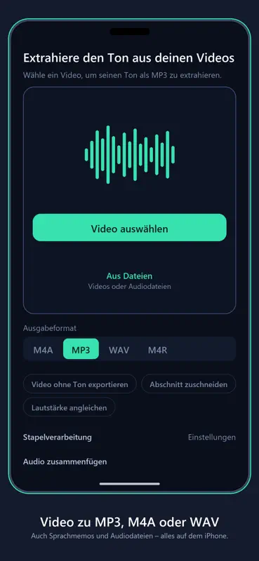 SoundPull - 動画から音声抽出 screenshot 1 of 8