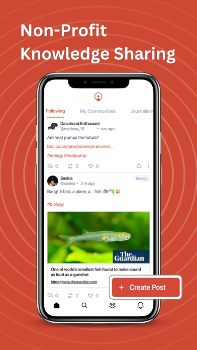 Newsmast. Powered by Mastodon Screenshot