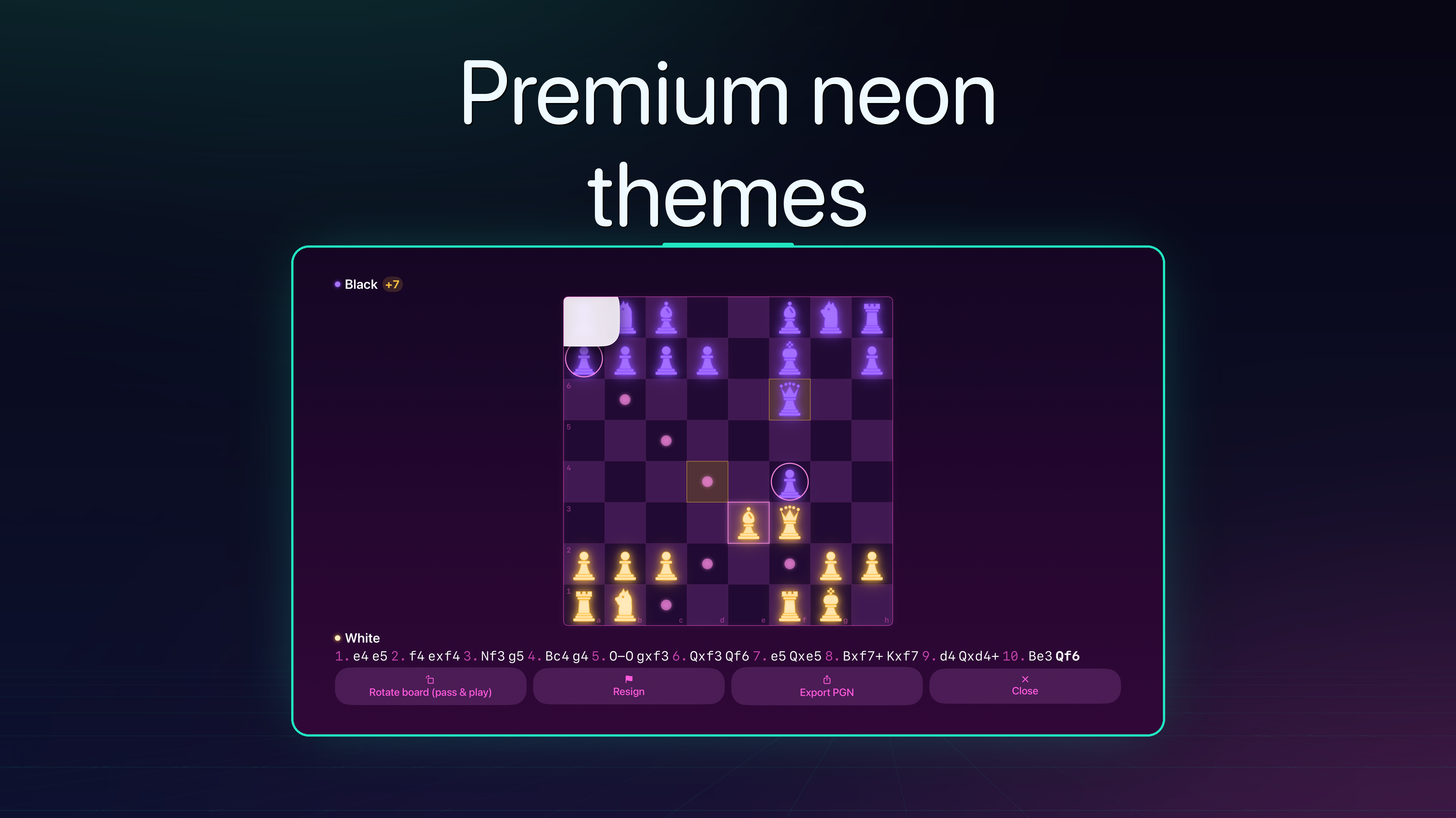 Neon Chess: Offline & Online screenshot 22