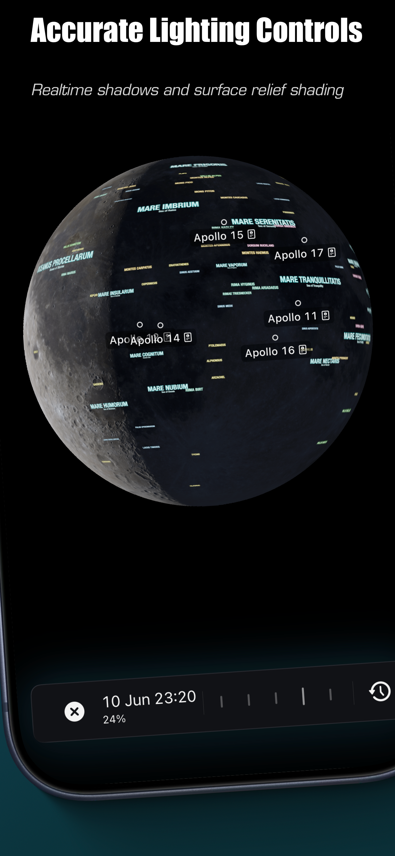Moon Atlas 3D screenshot 5