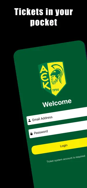 AEK FC Wallet screenshot 1
