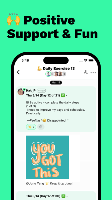 Squad Atomic Habits & Streaks Screenshot