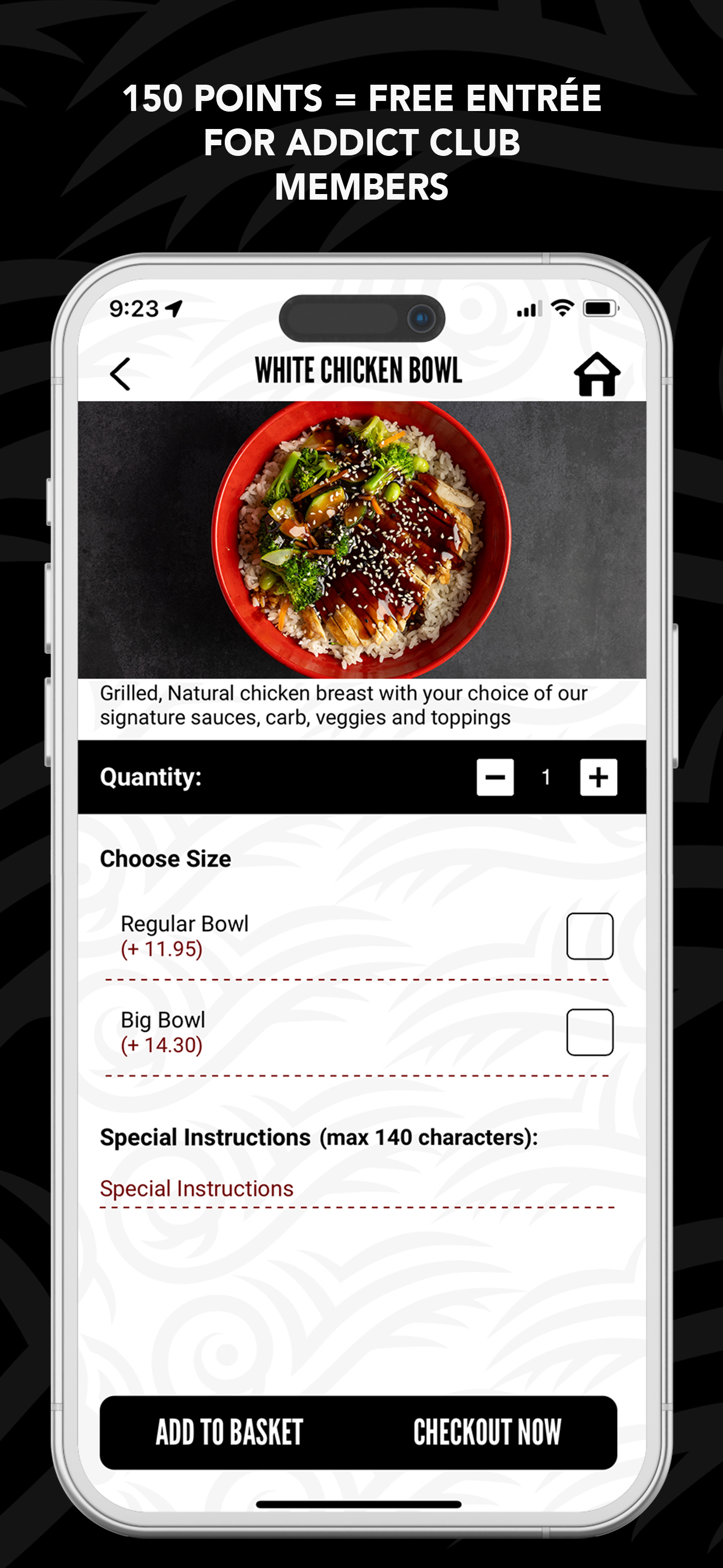 Tokyo Joe's Ordering