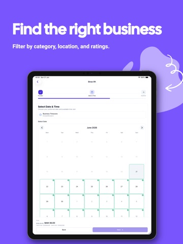 Buuk iPad screenshot
