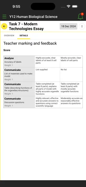 SEQTA Learn iPhone screenshot 4