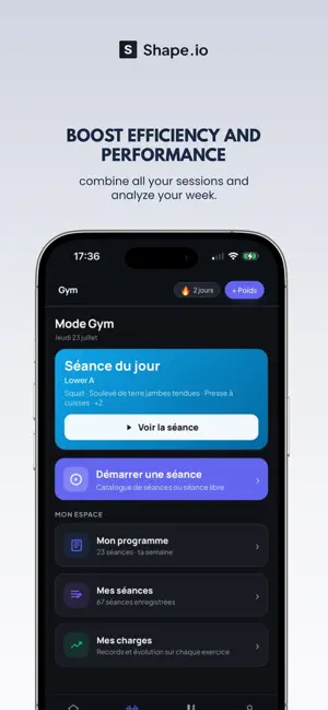 Shape.io: Gym & Nutrition screenshot 4