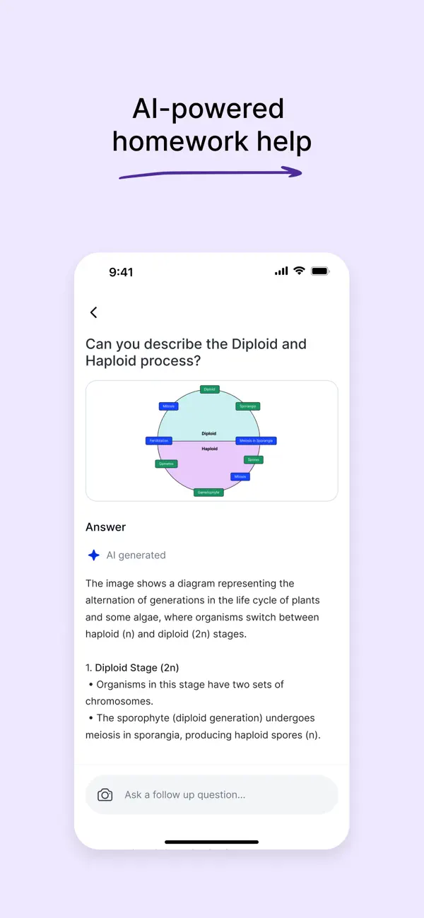 Screenshot #3 pour Course Hero: AI Homework Help
