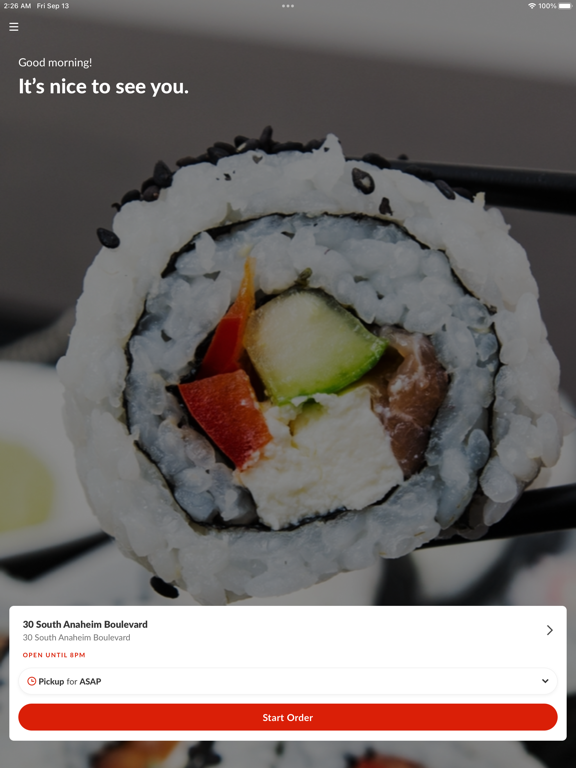 App screenshot