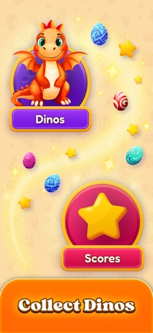 Dino Eggs Merge・Suika & Match iPhone screenshot