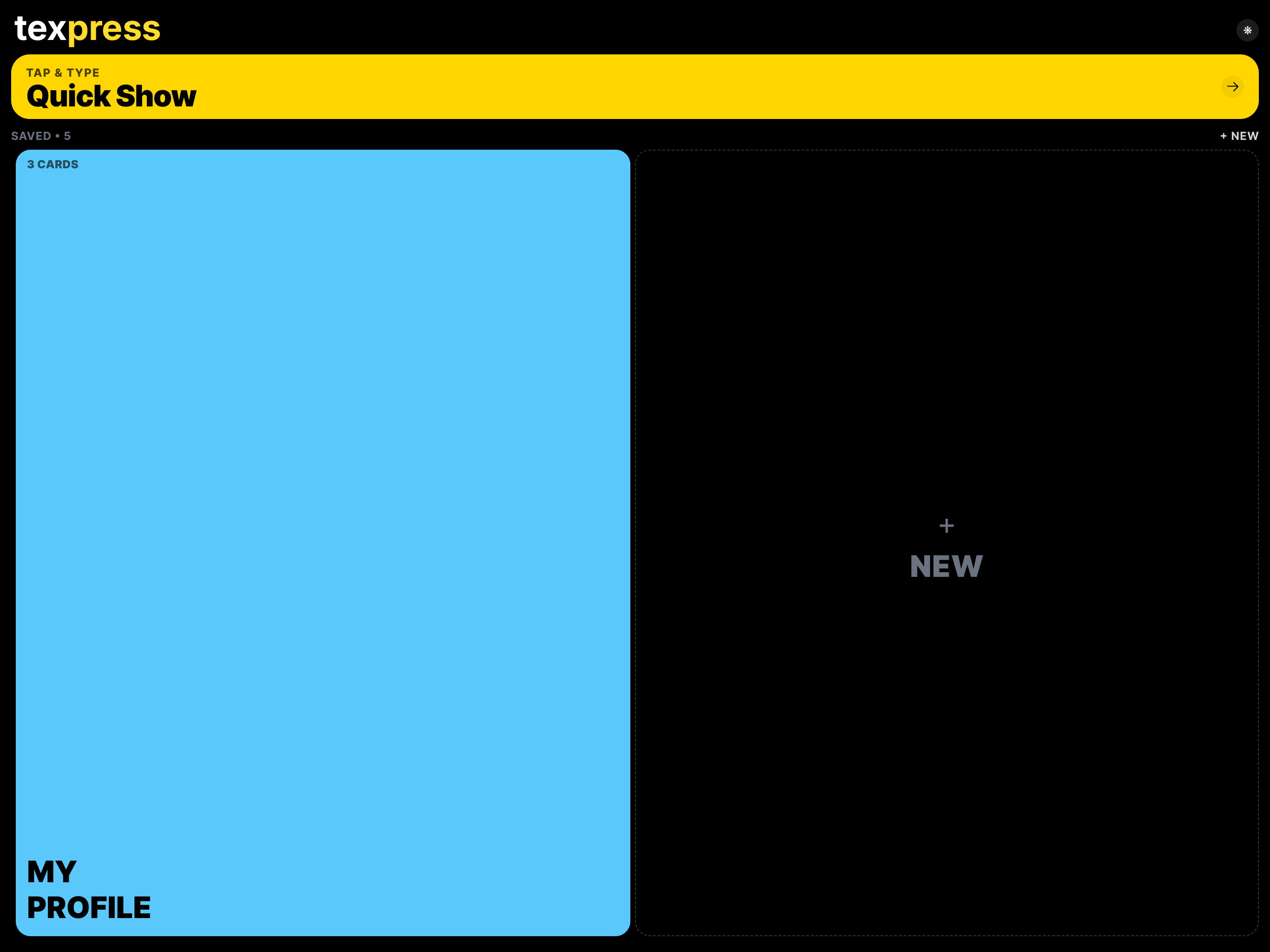 ShowIt: Show Text, Skip Talk