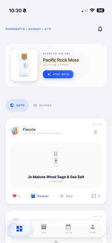 Flacote: Olfactory Journal screenshot