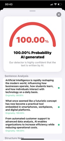 Ai humanizer humanize ai text Screenshot 2 of 5